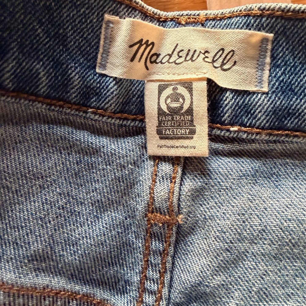 Madewell Perfect Vintage Light Blue Jean Shorts 29 - Picture 4 of 5